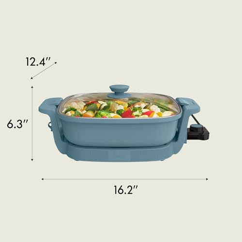 Fits Anywhere SAUTE Make & Take Skillet (12" x 12" / Surf)