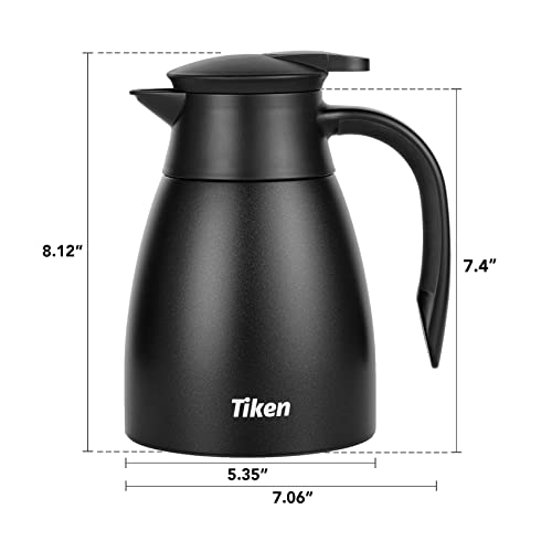 34 Oz Thermal Coffee Carafe (Starry Black / 34 Ounces)