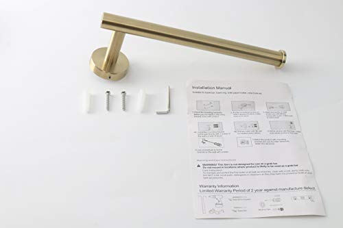Hand Towel Holder (Gold / 9 In-Round)