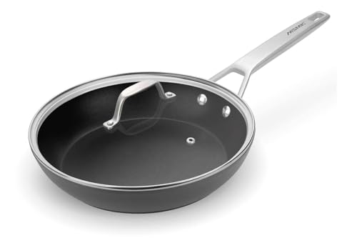 10 Inch Nonstick Frying pan with Lid (10-Inch)