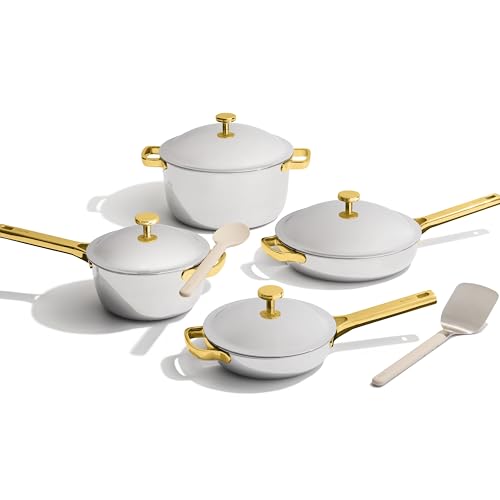 Titanium Pro Cookware Set (Gold)