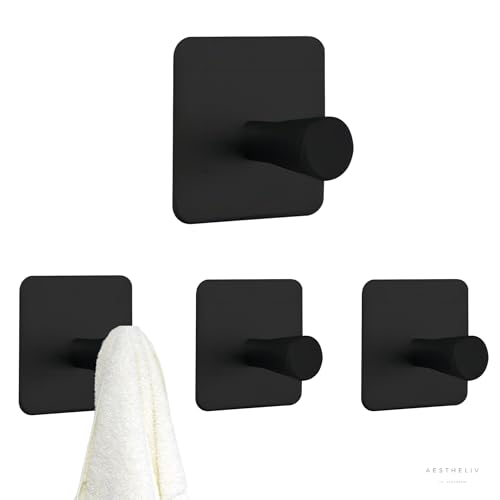 Adhesive Hooks for Hanging (4 Count)