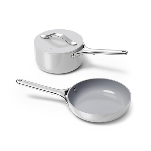 Non Stick Ceramic Mini Cookware Set (Gray)