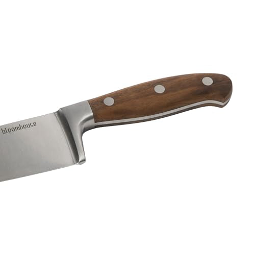 8 Inch German Steel Chef's Knife W (Walnut Wood)