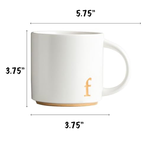 Ceramic Coffee Mug (gold-f)