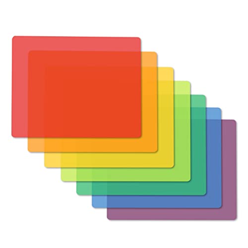 Plastic Cutting Boards for Kitchen (Translucent color)