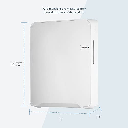 EZbrnd Wall Mount MULTIFOLD Paper Towel Dispenser for Kitchen