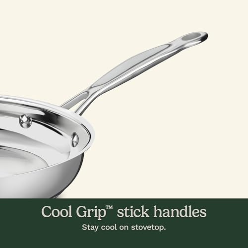 7 Piece Stainless Steel Pots and Pans Set (7-Piece)