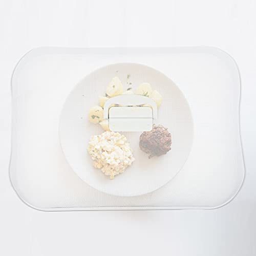 Extra Large Metal Mesh Food Cover 18.50 X 13.38 X 5.90 in Dish Cover Storage for Outdoor Picnics Garden Parties Camping Protects Food from Insects