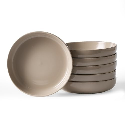 Milkyway 33 oz Pasta Bowls Set of 6 (Cinnamon Brown / Set of 6)