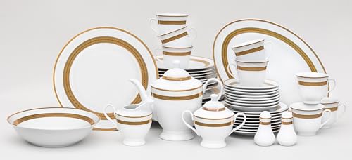 Porcelain Dinnerware Set for 8