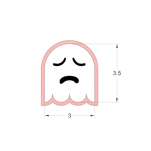 Halloween Ghost Face Cutter and Stencils Bundle (Halloween Ghost Faces)