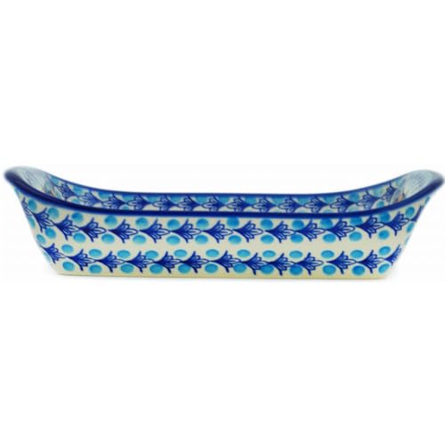 Platter with Handles 10 (Bold Poppies)
