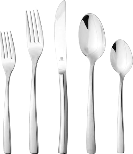 80 Piece Silverware Set For 16 (80-Piece)