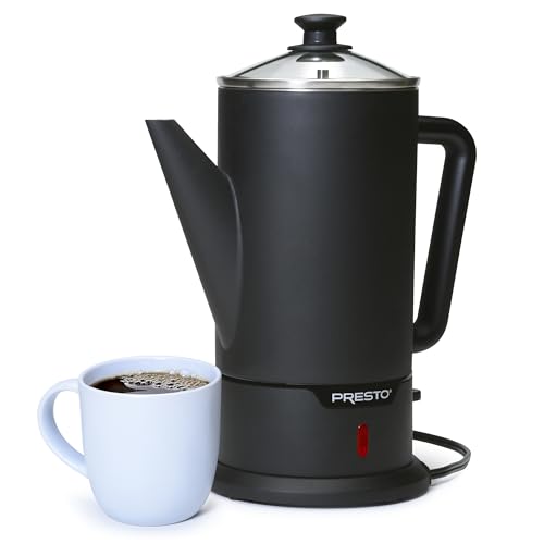 02815 Black Stainless Steel 12 (Black Cordless / 12-Cups)