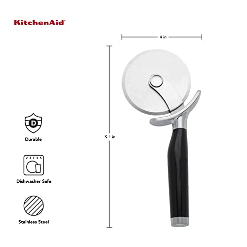 Classic Pizza Wheel with Sharp Blade For Cutting Through Crusts