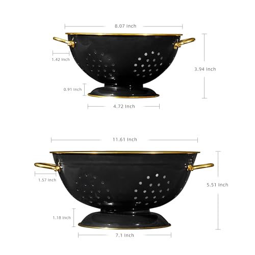 Metal Colander 2 Pack (2 Count)