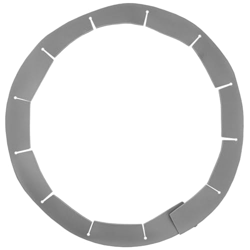Adjustable Pie Crust Shields (Deep Grey)