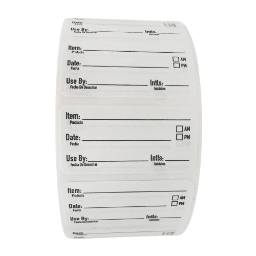 2x1 Dissolvable Food Labels