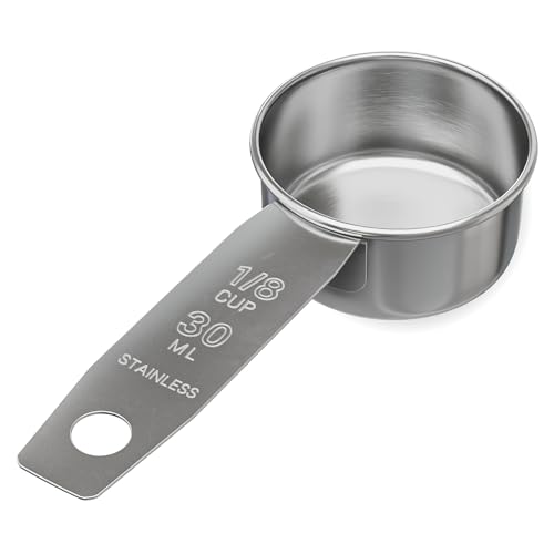 1 8 Cup Stainless Steel Measuring Cup (1/8 Cup)