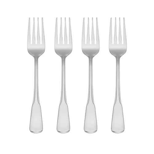 Colonial Boston Salad Forks Silverware Set for 4 (4 Piece / Salad Forks, Set of 4)