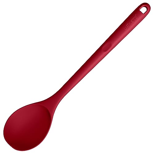 Silicone Cooking Spoon (Red)