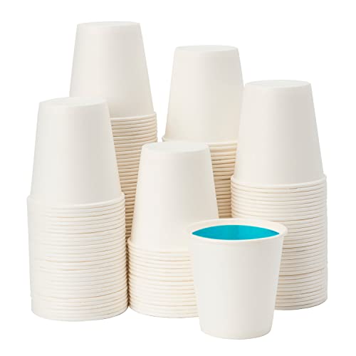 3000 Pack 3 oz Bathroom Paper Cups for Mouthwash (White / 3 oz)