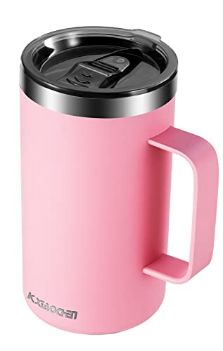 20 oz Insulated Coffee Mug (A1.Pink / 20 ounces (1 pack))