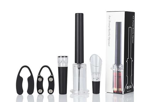 Wine Air Pressure Pump Bottle Opener Set (5 Count)