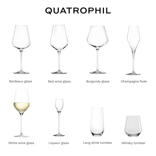 Quatrophil White Wine Glasses Crystal (2 Pieces (1 Pack))