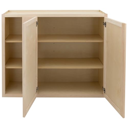 Quicklock RTA (12"D x 42"W x 42"H Blind Corner / Raw Maple)