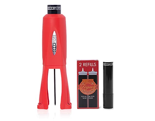 Legacy Wine Opener Built (Red / 3 Cartridges)