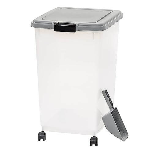 Airtight Pet Food Storage Container with Scoop (69 QT)