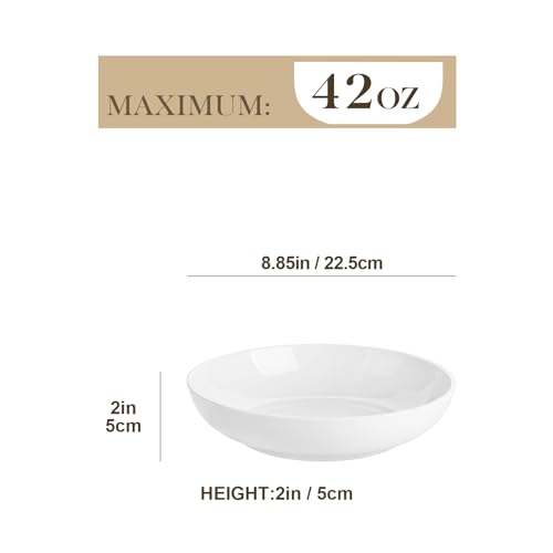 8.85" Large Pasta Bowls (4 Count)