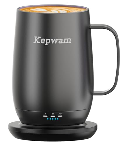 Heated Coffee Mug T2 (Black / 20oz)