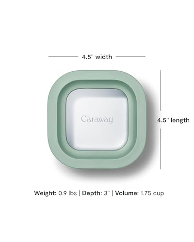 2 Piece Glass Food Storage Container Set (Mist / 1.75 Cup Food Storage (2x))