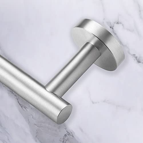 2 Pieces Brushed Nickel Bathroom Towel Bar (Brushed Nickel / 16inch)