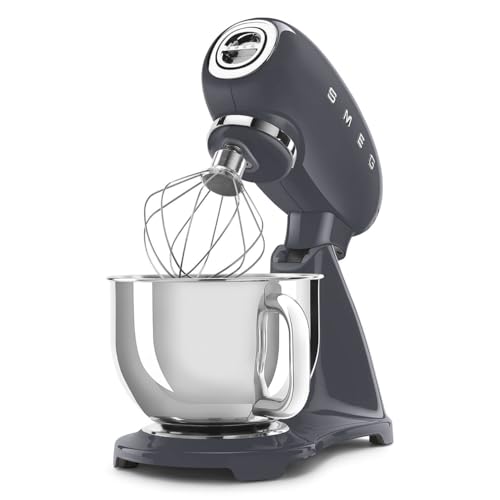 50's Retro Stand Mixer with Accessories Slate Gray SMF03GRUS
