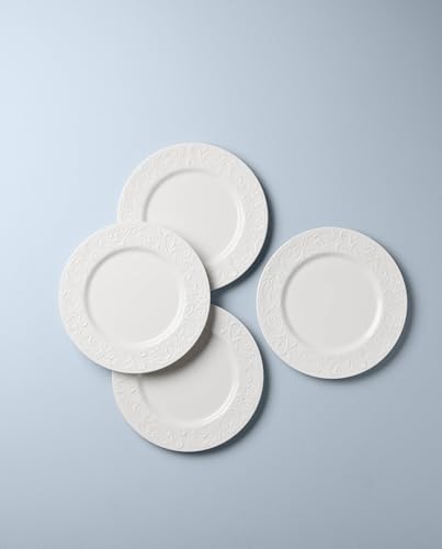 891292 Opal Innocence Carved 4 (4 Count / Dinner Plates, Set of 4)