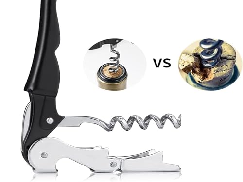 Professional Waiter Corkscrew Wine Openers Set (4 Count)