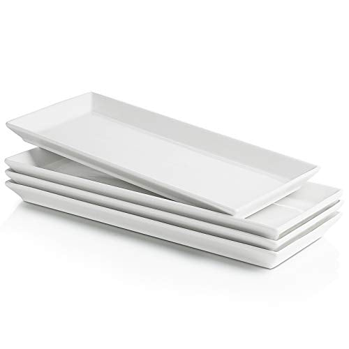 Porcelain Serving Platters 11.7 Inch (11.7 Inch)
