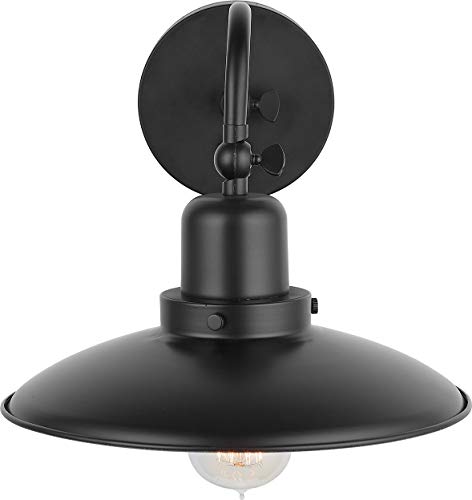 Capital Lighting 634811MB Dewitt Metal Portable Wall Sconce (Matte Black)