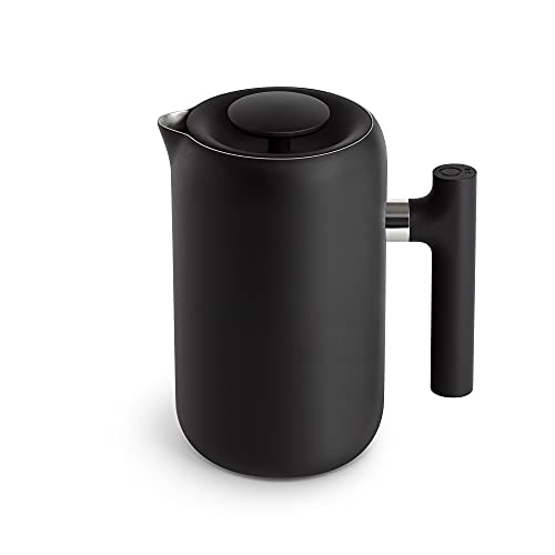 Clara Insulated Coffee Maker with Enhanced Filtration System (Matte Black)