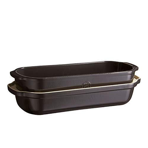 Italian Bread Loaf Baker (Charcoal / 13.4" x 5.3"x 5.5")