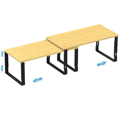 Expandable Kitchen Cabinet Organizer Shelves