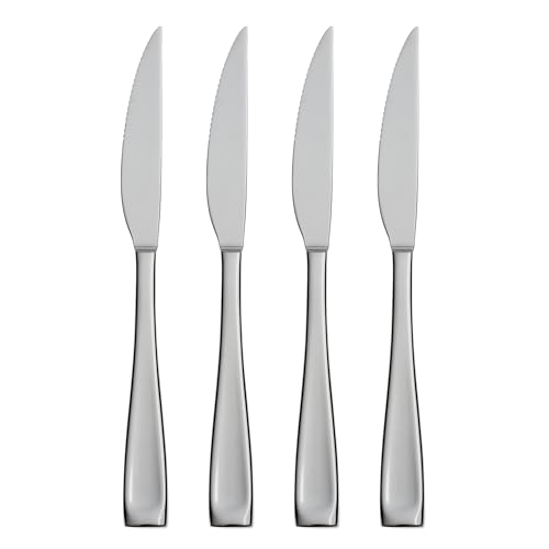 Moda Steak Knives Silverware Set for 4 (Steak Knives, 4-Piece Set)