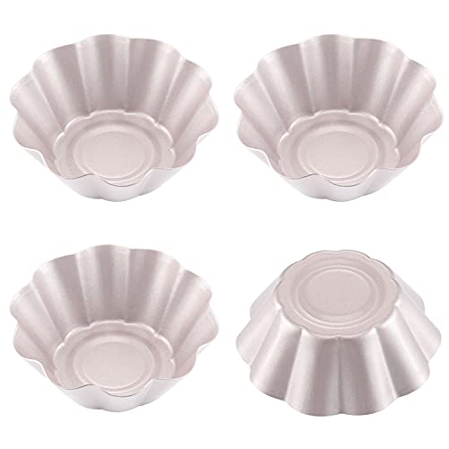 Mini Pudding Pan Set (06 - 3" Petal Pie 4Pcs)
