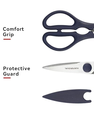 Kitchen Scissors for Food (Blue / 8.35 Inch)