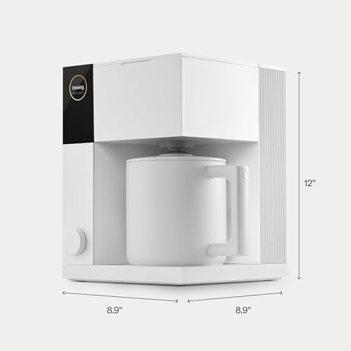 Aiden Precision Smart Drip Coffee Maker (Matte White)