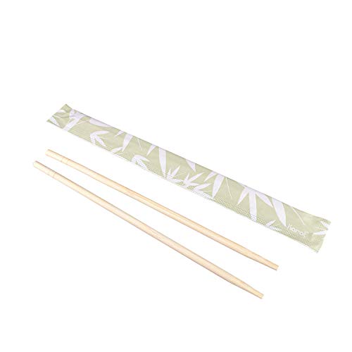 U9000 9” Paper Wrapped Bamboo Chopsticks